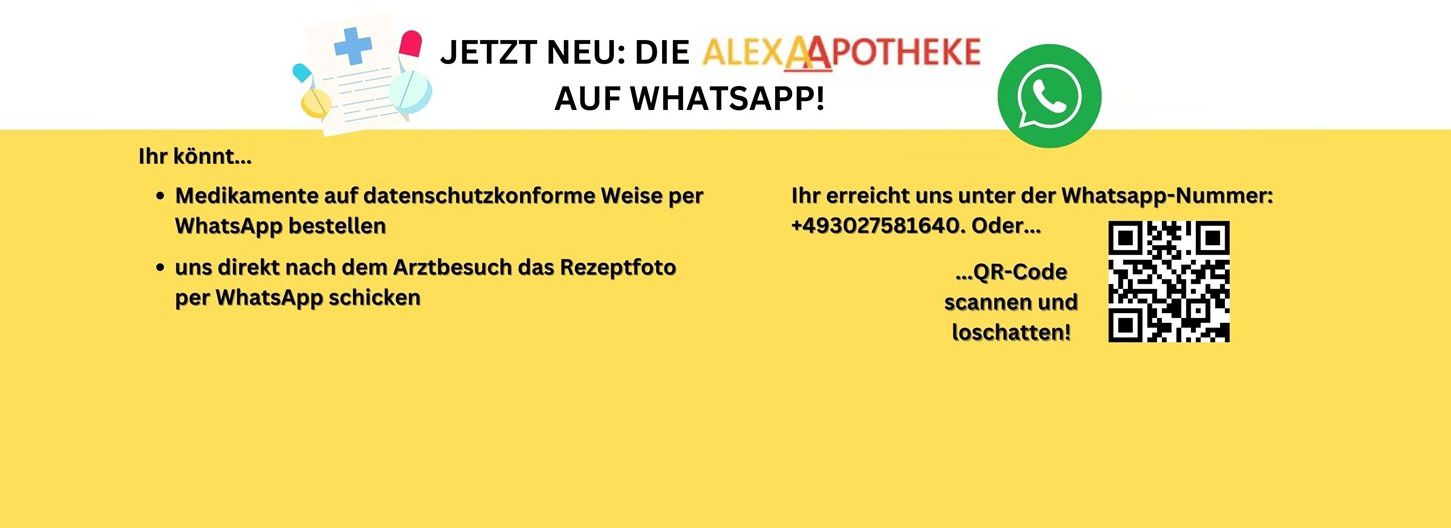 Ab sofort: Die Alexa Apotheke auf WhatsApp!